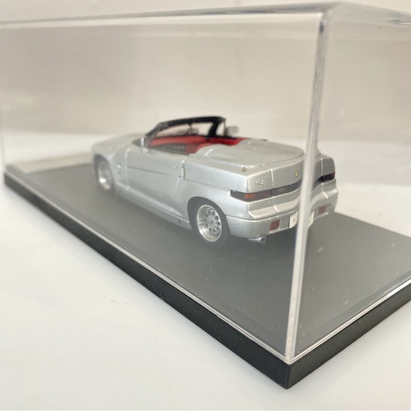 Make Up LSJ 1:43 Scale Alfa Romeo R.Z. Silver 1992 Japan Very Nice Condition. - Picture 4 of 14